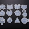 Molde de Silicone para Resina - Kit Shaker