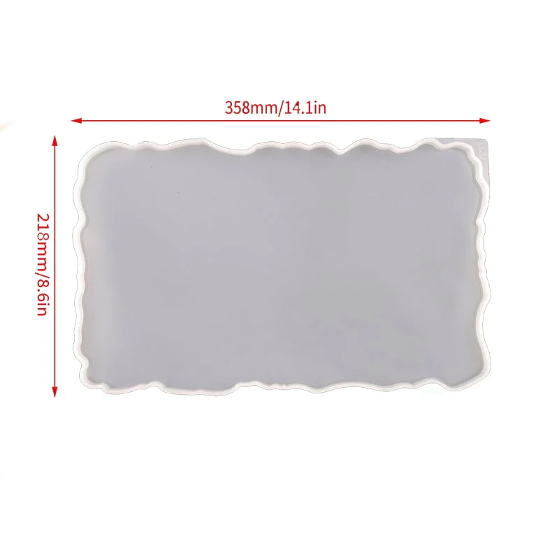 Molde de Silicone para Resina - Bandeja + Alça - Image 2