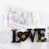 Molde de Silicone para Resina - Love