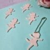 Pingente Acrílico Bailarina Rosa- 5un