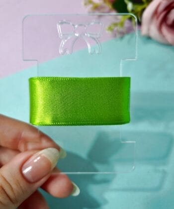 Fita Lisa Verde Claro 22mm