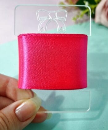 Fita Lisa Rosa Neon 38mm